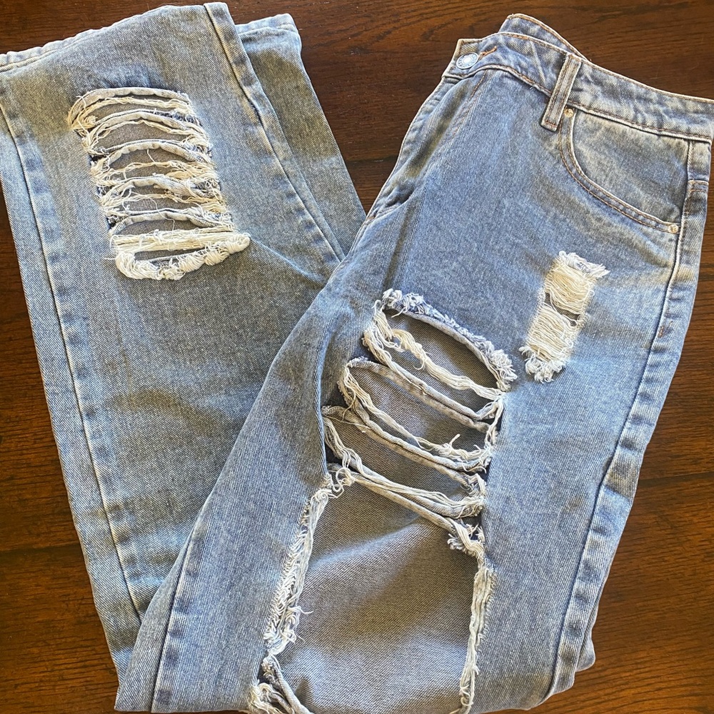 SHEIN MOM JEANS